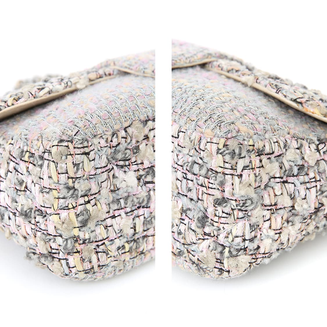 샤넬 판타지 트위드 체인 숄더백 CC 은장 플랩백 상품이미지8