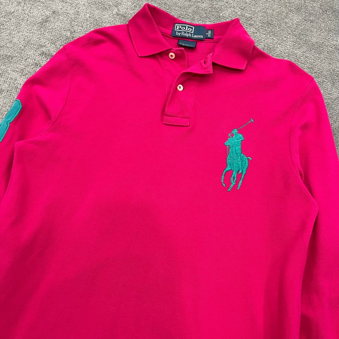 M 폴로 랄프로렌 빅포니 카라 롱슬리브 상품이미지2