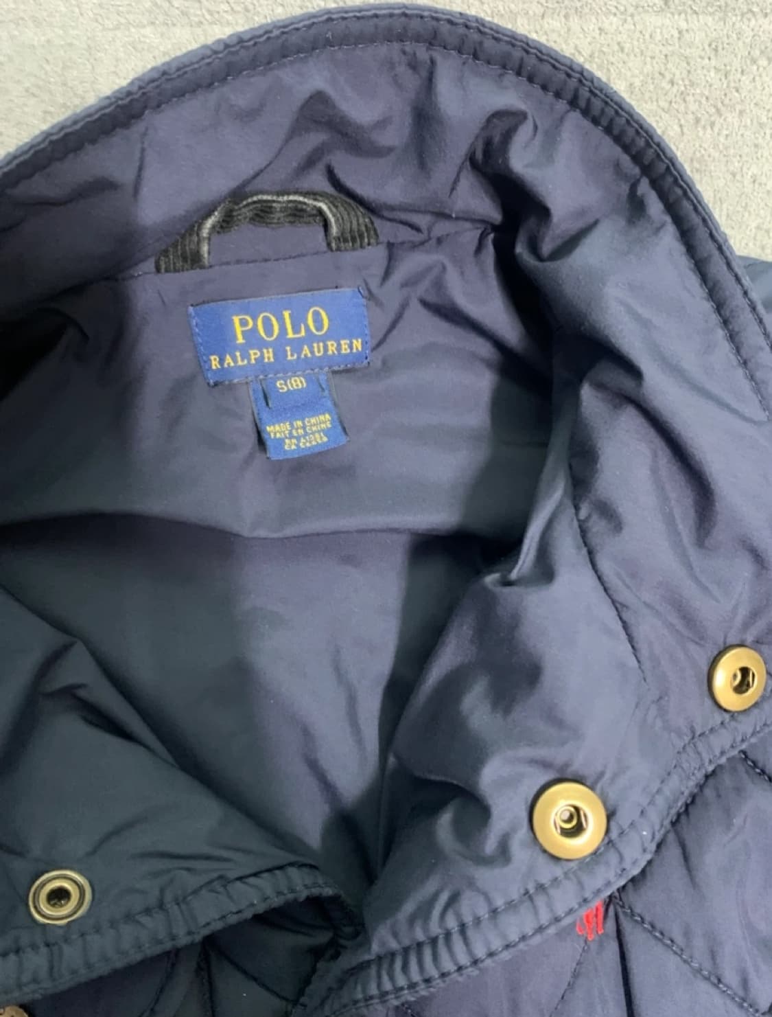 폴로 랄프로렌 퀼팅 자켓 키즈S(8세)아동용 상품이미지3