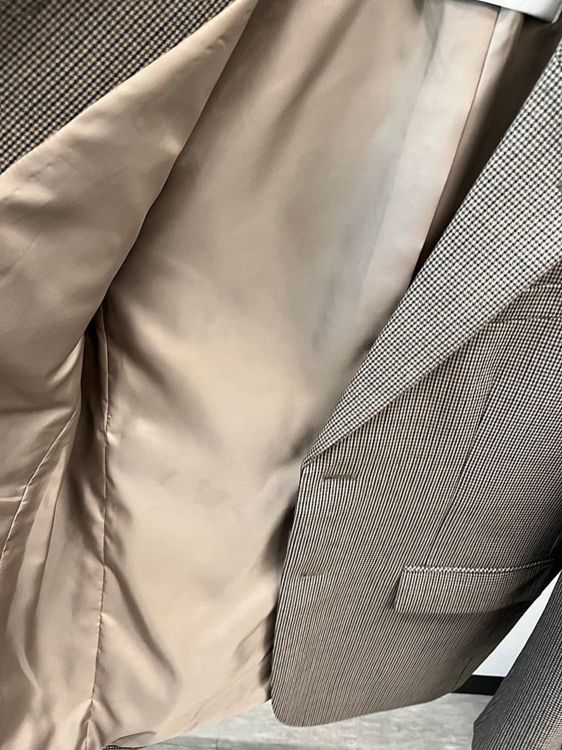 100) 던스트 체크 블레이져  상품이미지2