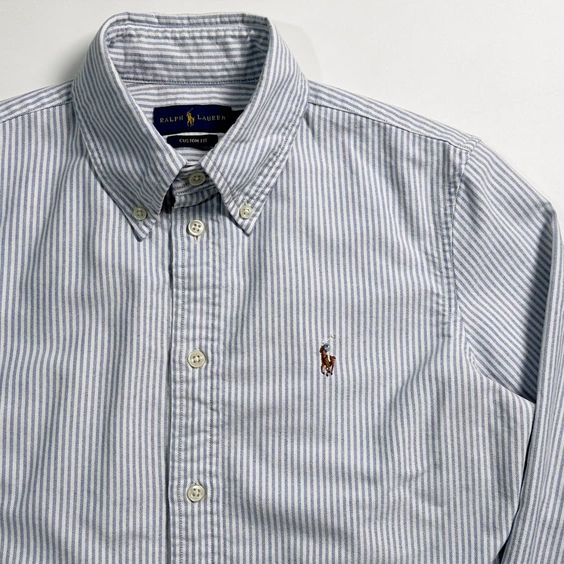 폴로 랄프로렌 스트라이프 옥스포드 셔츠 상품이미지3