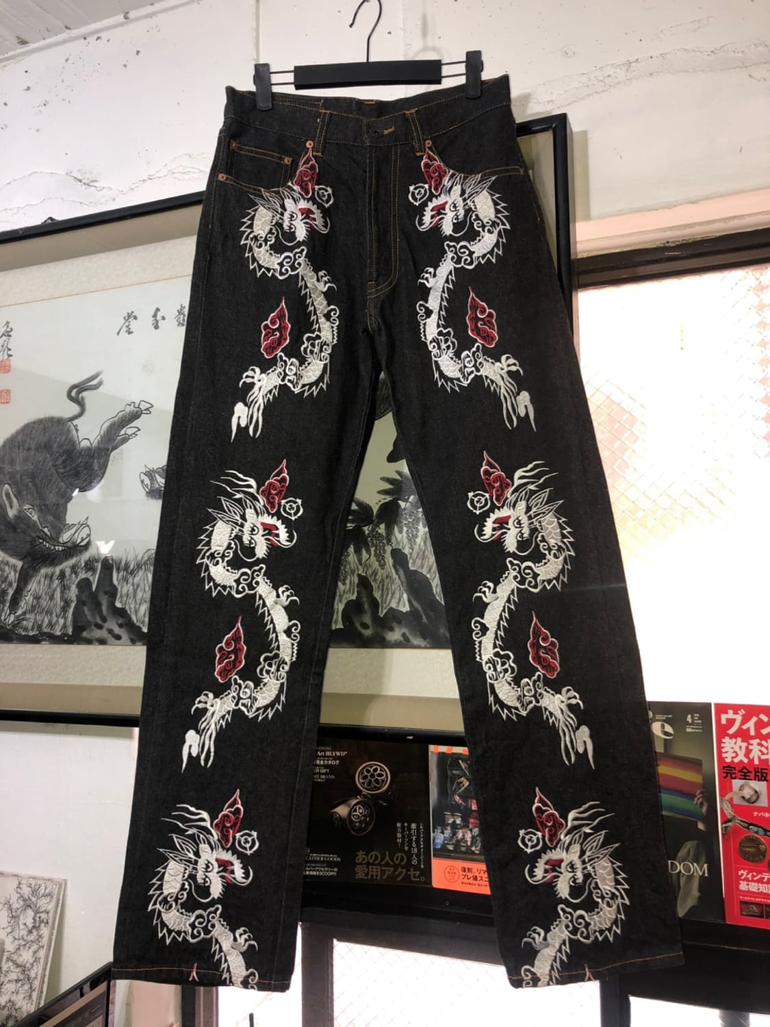 Script 花旅楽団 Oriental Kitsch Denim - 30 상품이미지2