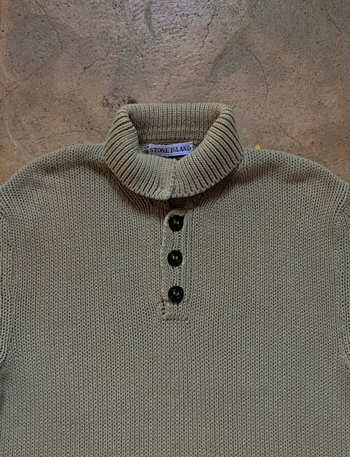98SS 스톤아일랜드 버튼 업 니트 아카이브 상품이미지3