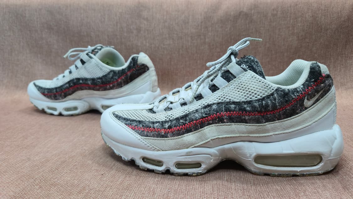 나이키 260mm-  에어맥스95 리사이클 펠트 화이트  상품이미지4