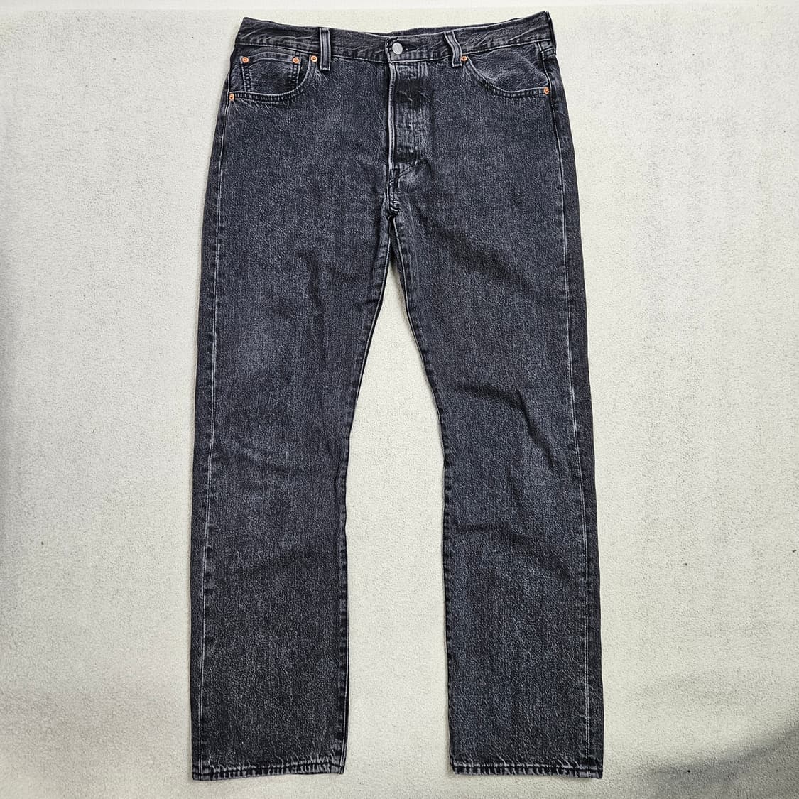 리바이스 501 흑청 데님 36 32 상품이미지1