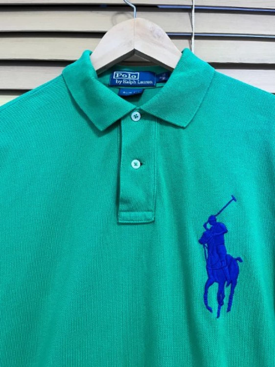 폴로바이랄프로렌 남성 빅포니그린반팔PK티셔츠 M사이즈 상품이미지1