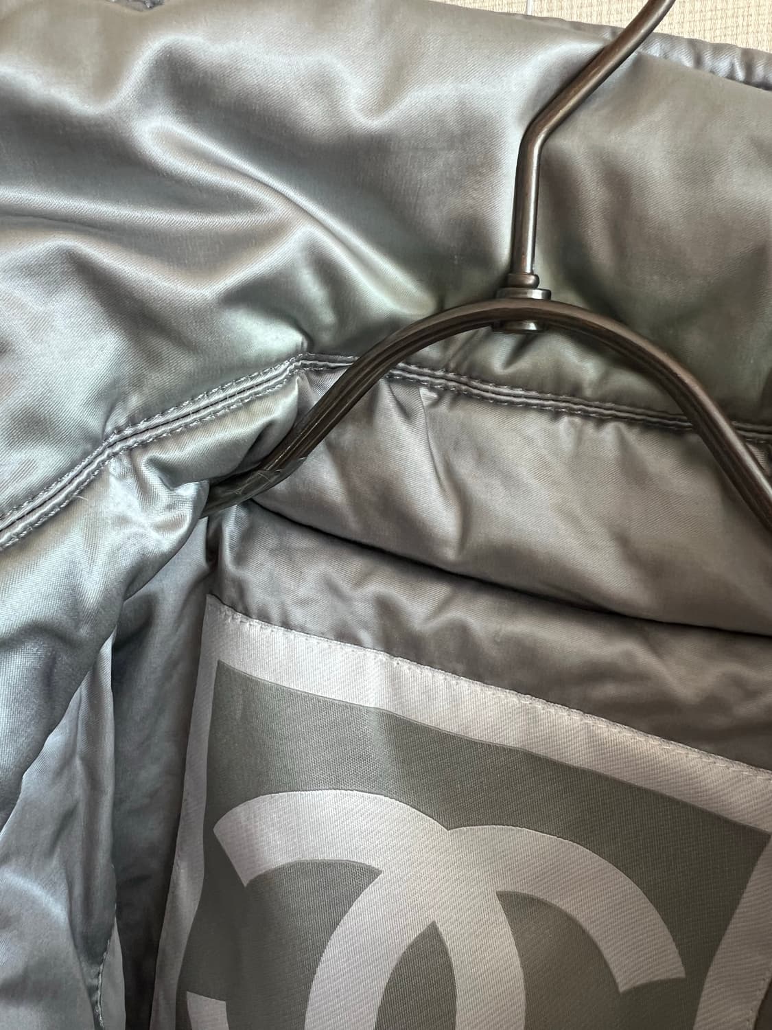 샤넬 스포츠라인 빈티지 패딩 코트38(M정도) 상품이미지9