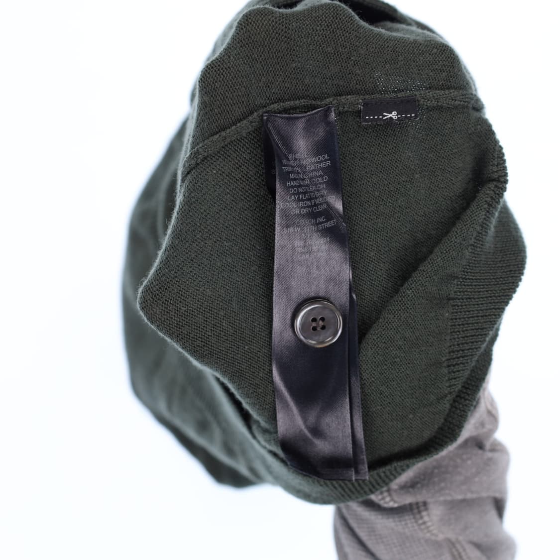 [S] 코치 여성 메리노울 엘보패치 니트 가디건 자켓 N6850 상품이미지4