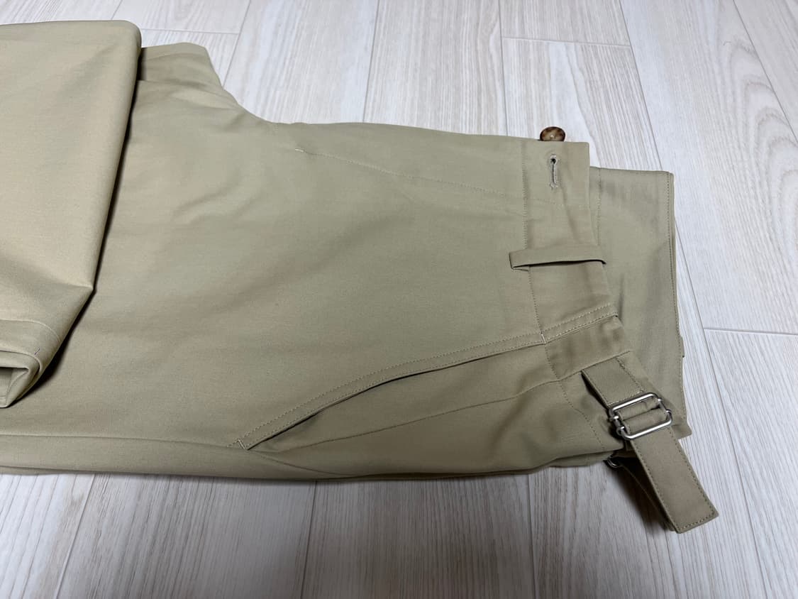 [Youth]Wide Chino Pants - Beige (M size) 상품이미지6
