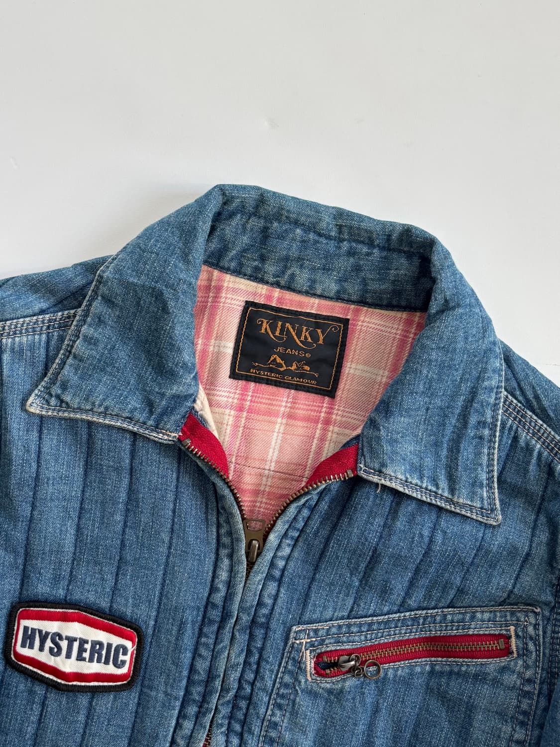 Hysteric Glamour 히스테릭글래머 데님 패치워크 자켓 상품이미지6