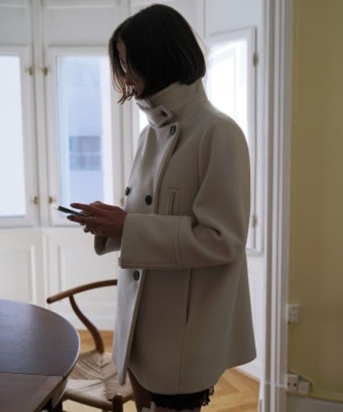 버뮬라 피코트 아이보리 상품이미지3