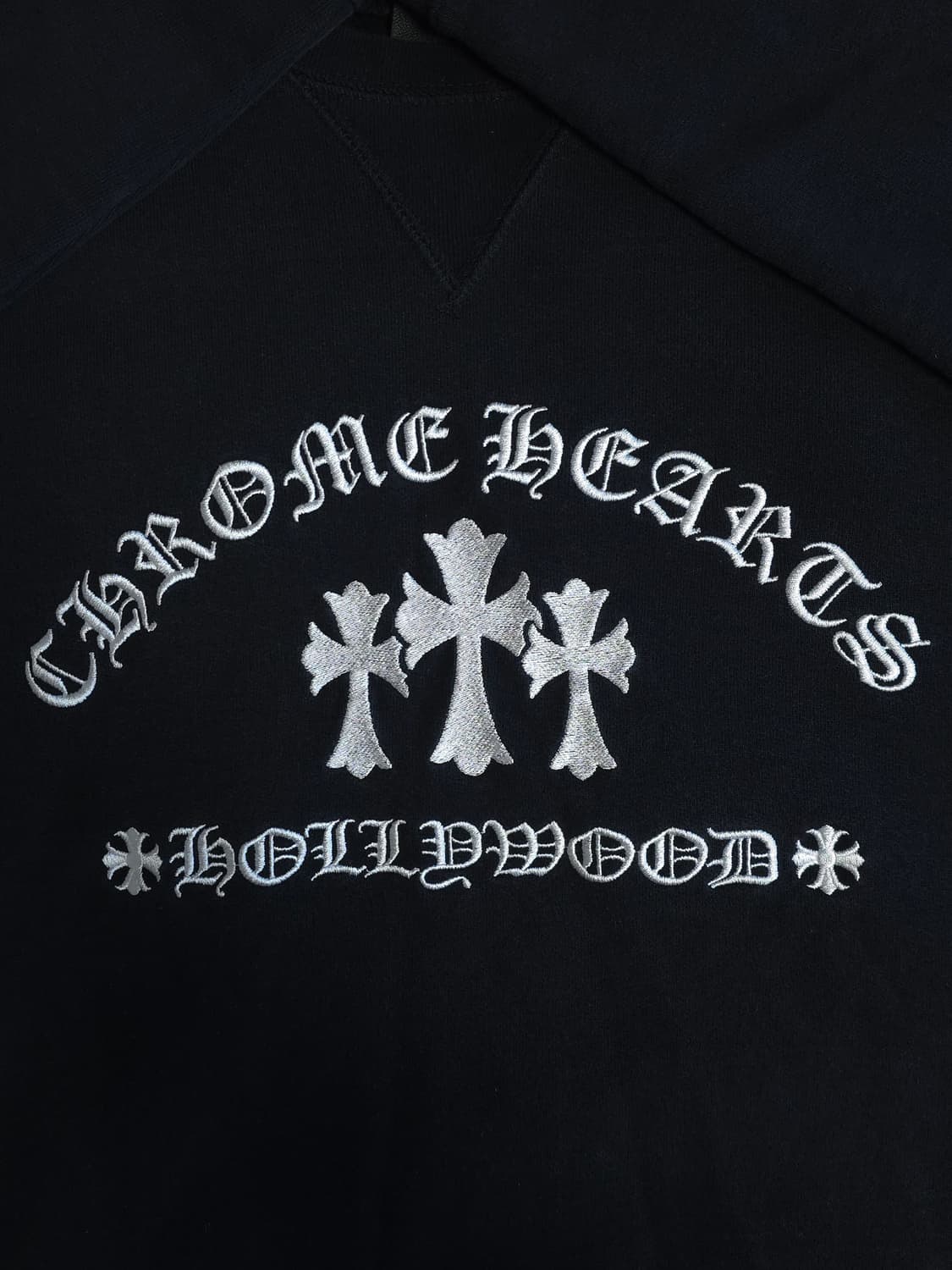 [XL] 크롬하츠 세메터리 헐리우드 맨투맨 블랙 상품이미지4