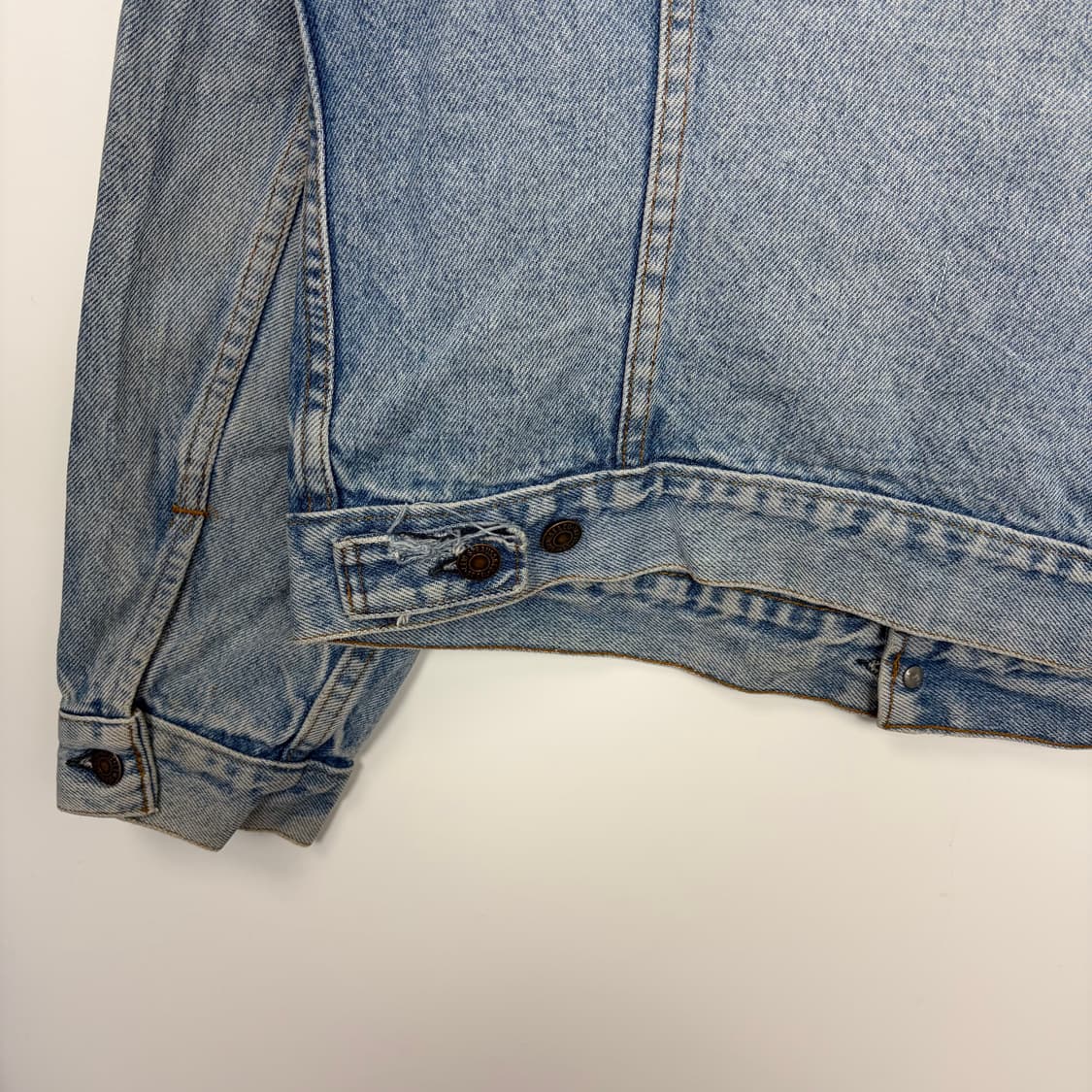 80s 리바이스 데님 청 트러커 자켓 상품이미지10