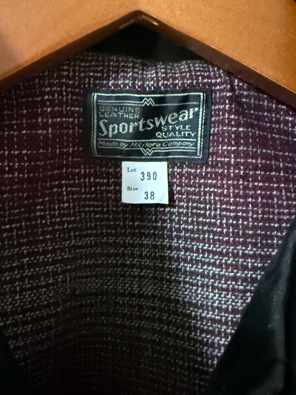 [38] 밀리토라 lot.390 코삭 레더자켓 상품이미지4