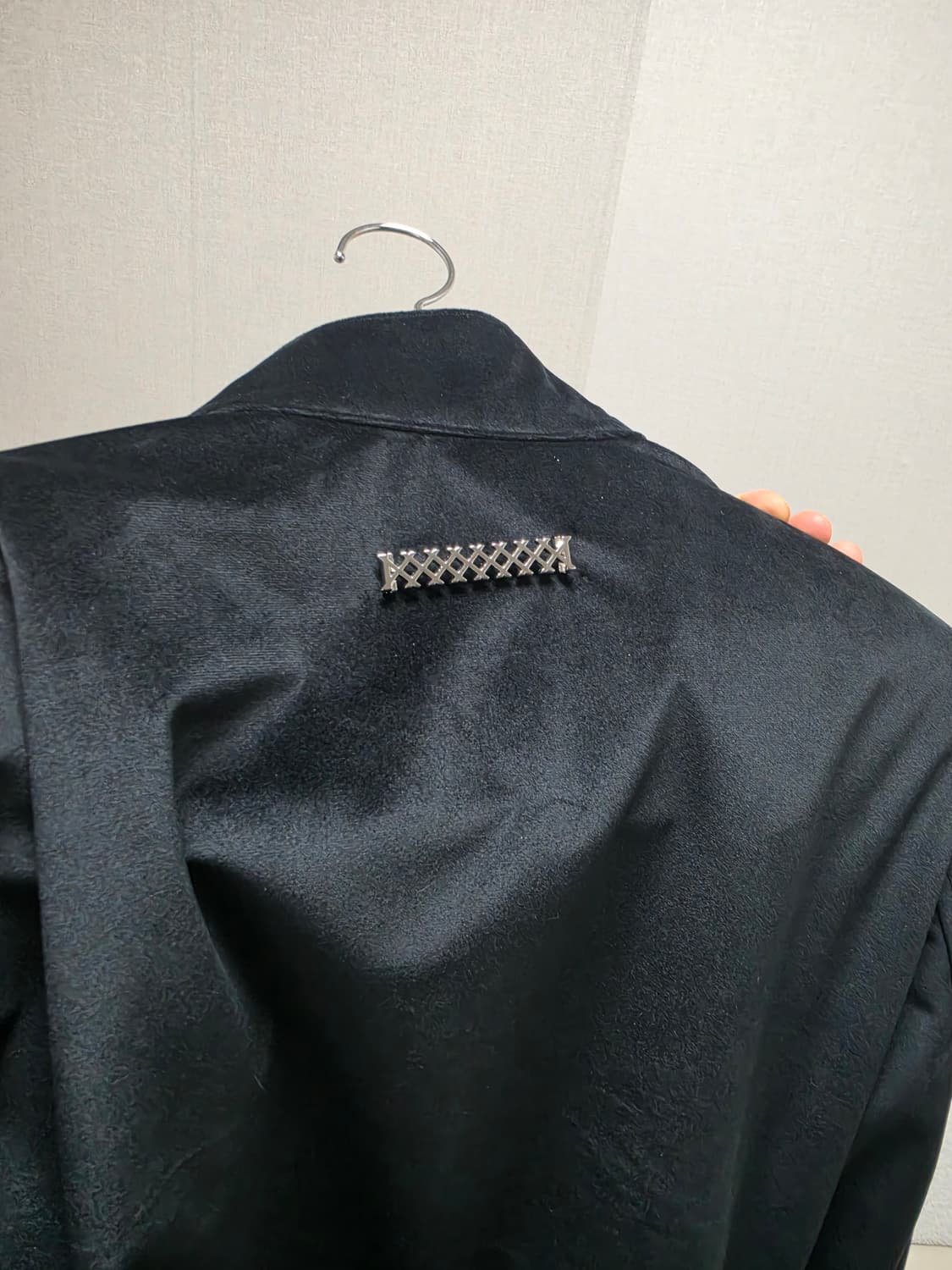 준느 j38 벨벳 자켓 s 사이즈 판매합니다 상품이미지3