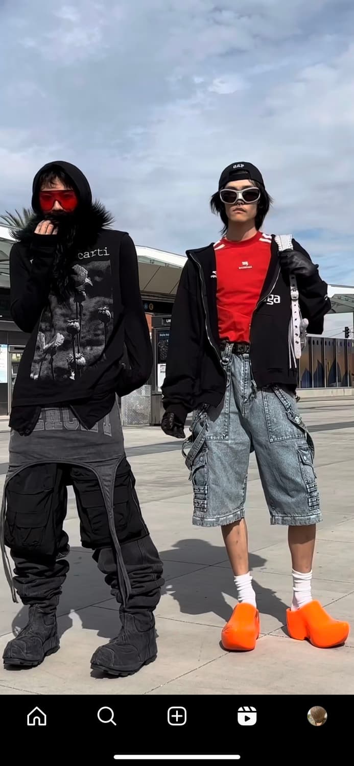 [50] 디젤 P-스테인드 나일론 카고 팬츠 2way 상품이미지6