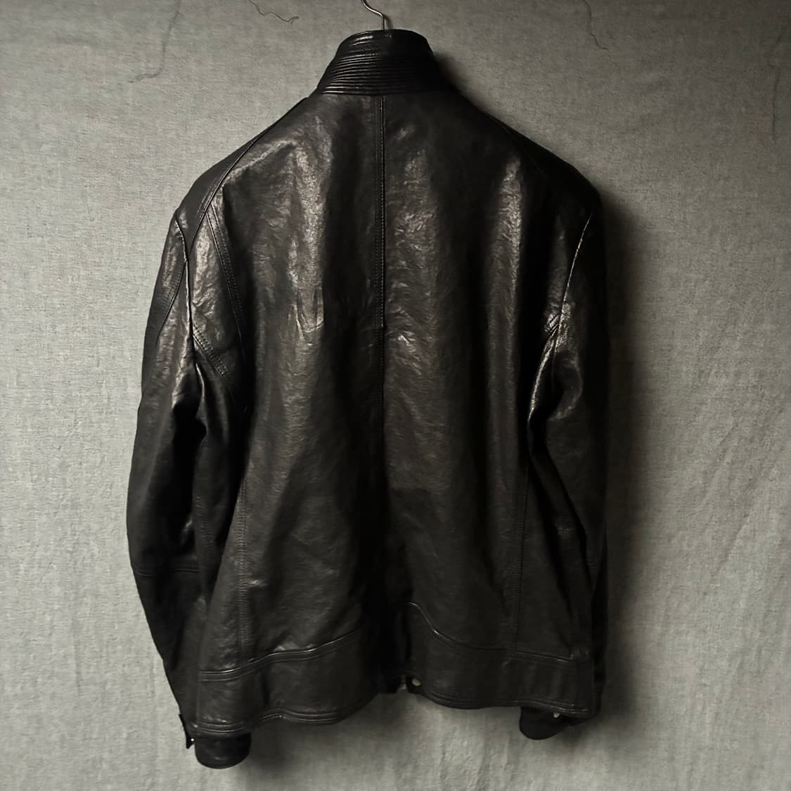 lamb skin leather jacket 상품이미지8