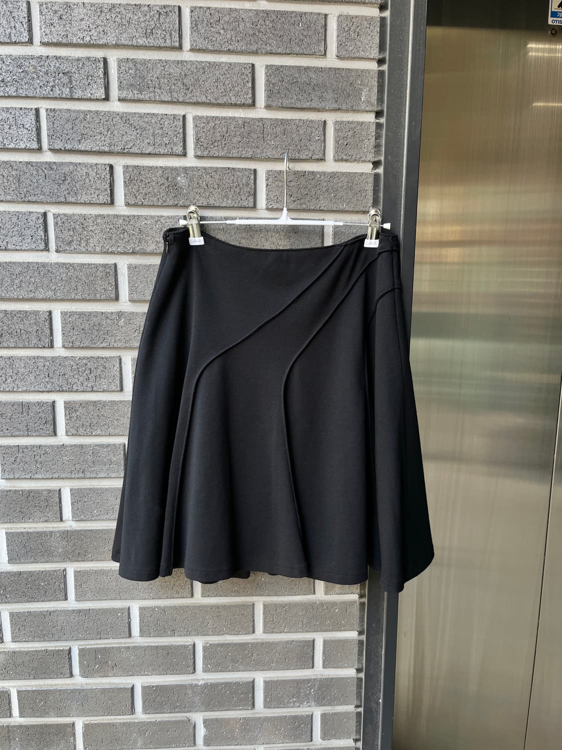 Cara 웨이브 절개 플레어 스커트 상품이미지7