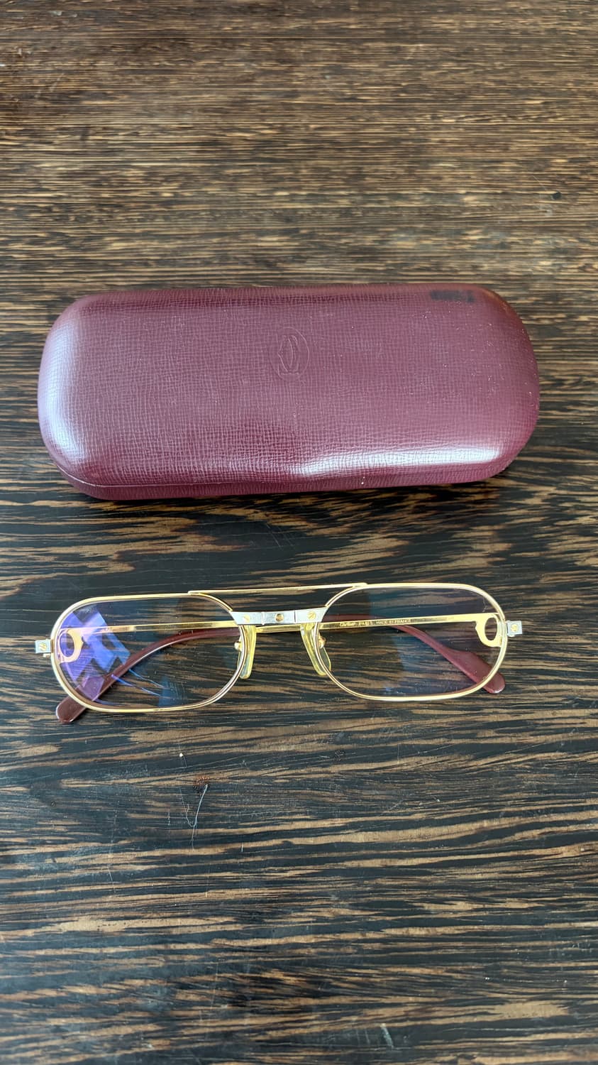 빈티지 CARTIER trinity MUST SANTOS 안경 상품이미지8