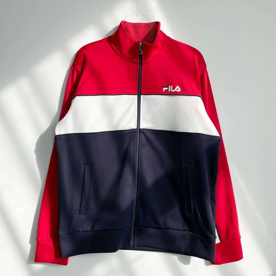 C2 필라 헤리티지 컬러 블록 트랙탑 재킷 105사이즈 상품이미지1