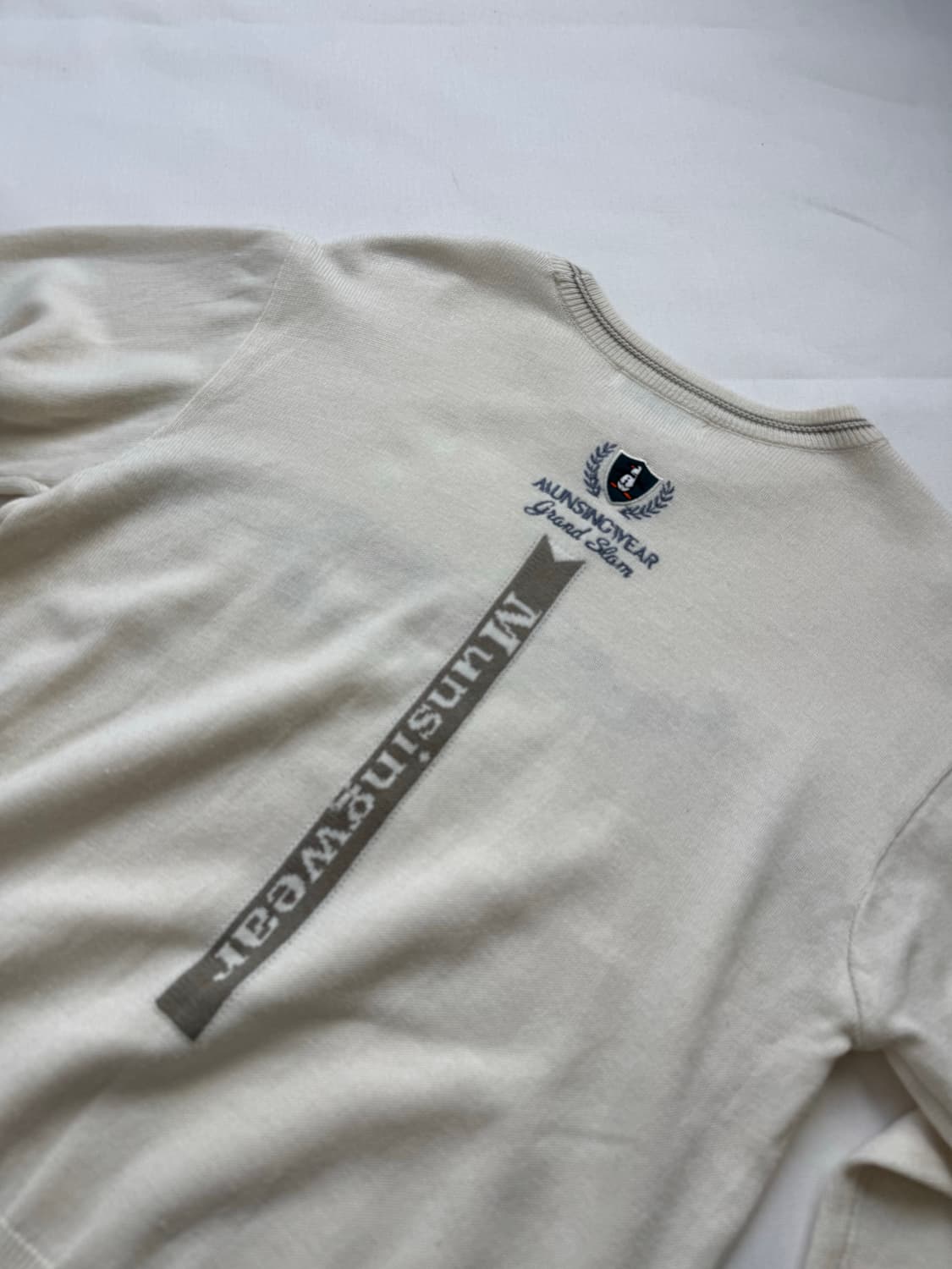 munsingwear 먼싱웨어 자수 니트 상품이미지5