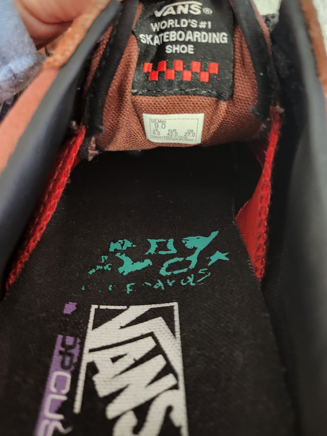 Vans x Frog Skate Old Skool Brown Black 상품이미지4