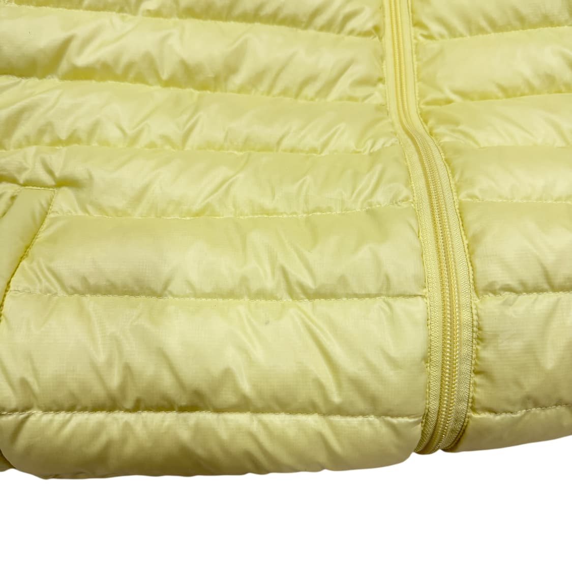 왓츠더유즈 경량패딩 자켓 라임 옐로우 상품이미지7