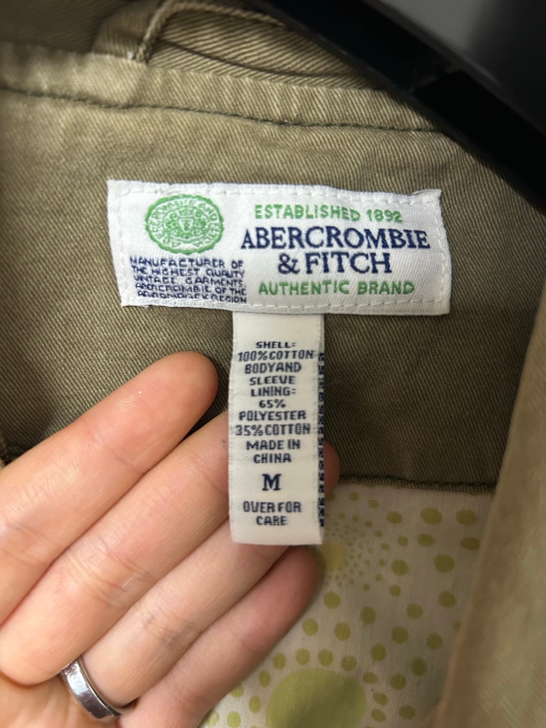 아베크롬비 빈티지 자켓 상품이미지2