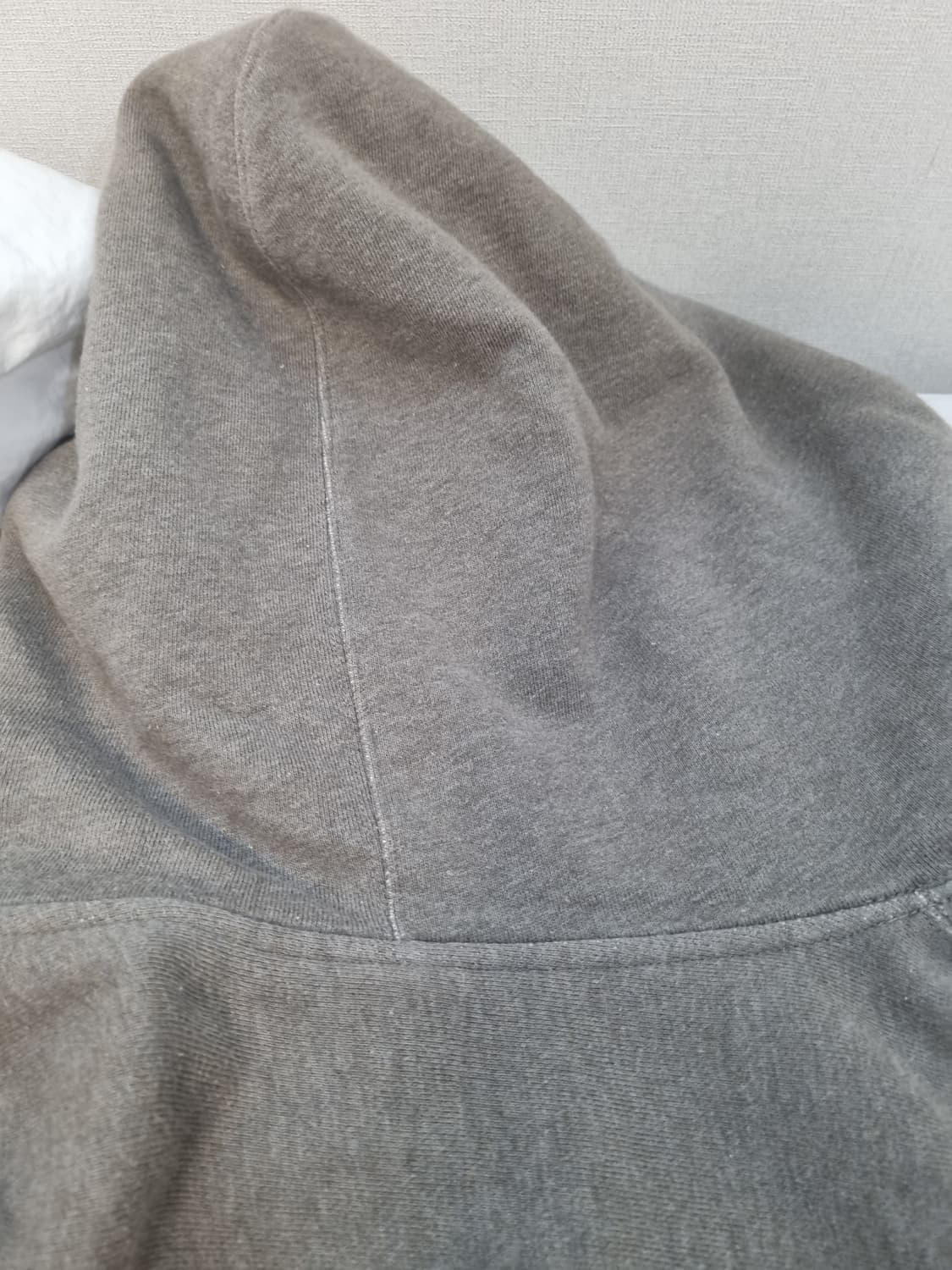 카키스 그레이 후드티 2사이즈 상품이미지3
