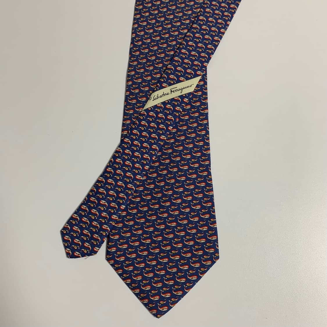 살바토레 페레가모 명품 이태리 100실크 정장넥타이 A+등급 상품이미지3
