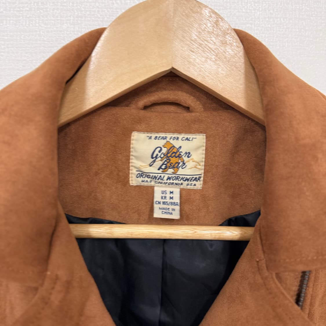 Goldenbear 스웨이드 라이더자켓M 상품이미지3