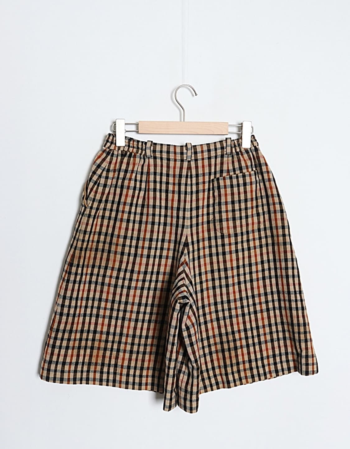 DAKS Check Wool Wide Shorts (27) 상품이미지5