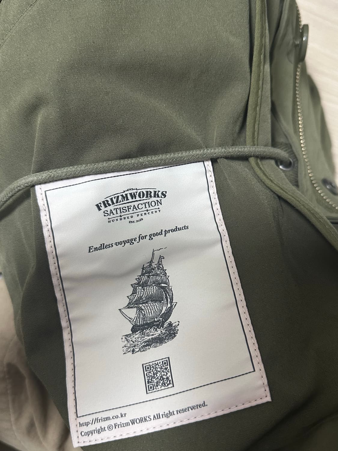 프리즘웍스 m65 피쉬테일 파카 상품이미지7