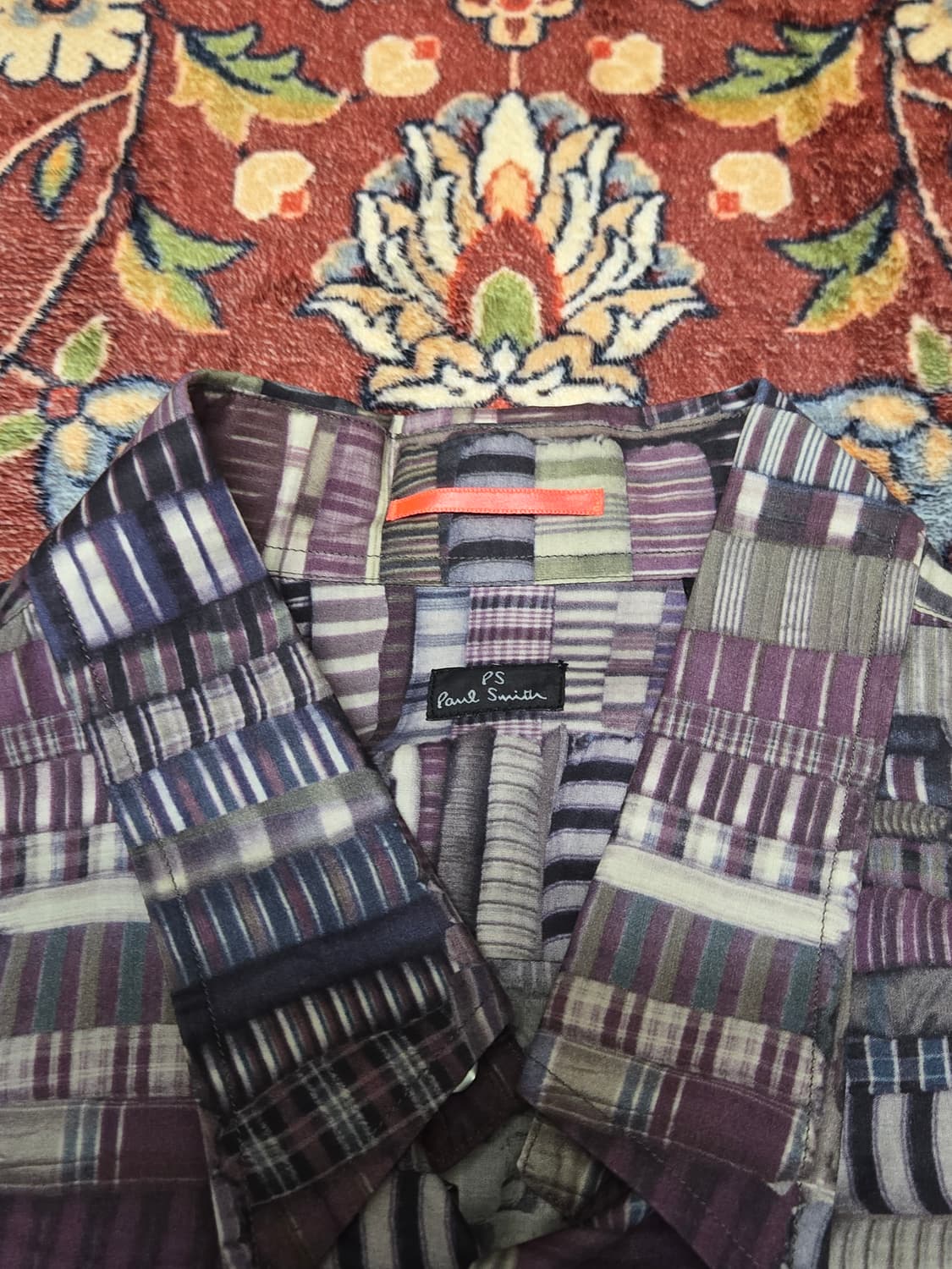 폴스미스(Paul Smith) 런던 라인 스트라이프 셔츠 (XL) 상품이미지3