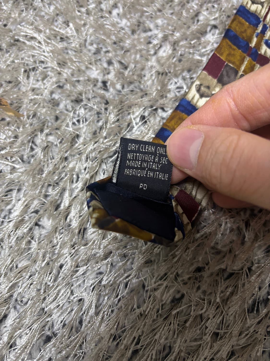 이태리제 던힐 100프로 실크 넥타이 상품이미지4