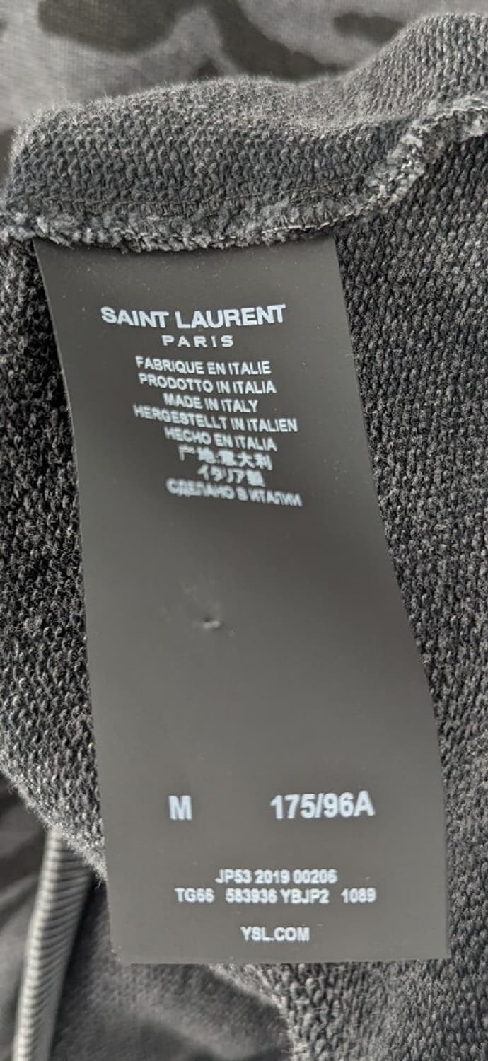 생로랑 FW2019 호랑이 프린트 스웨트셔츠 상품이미지3