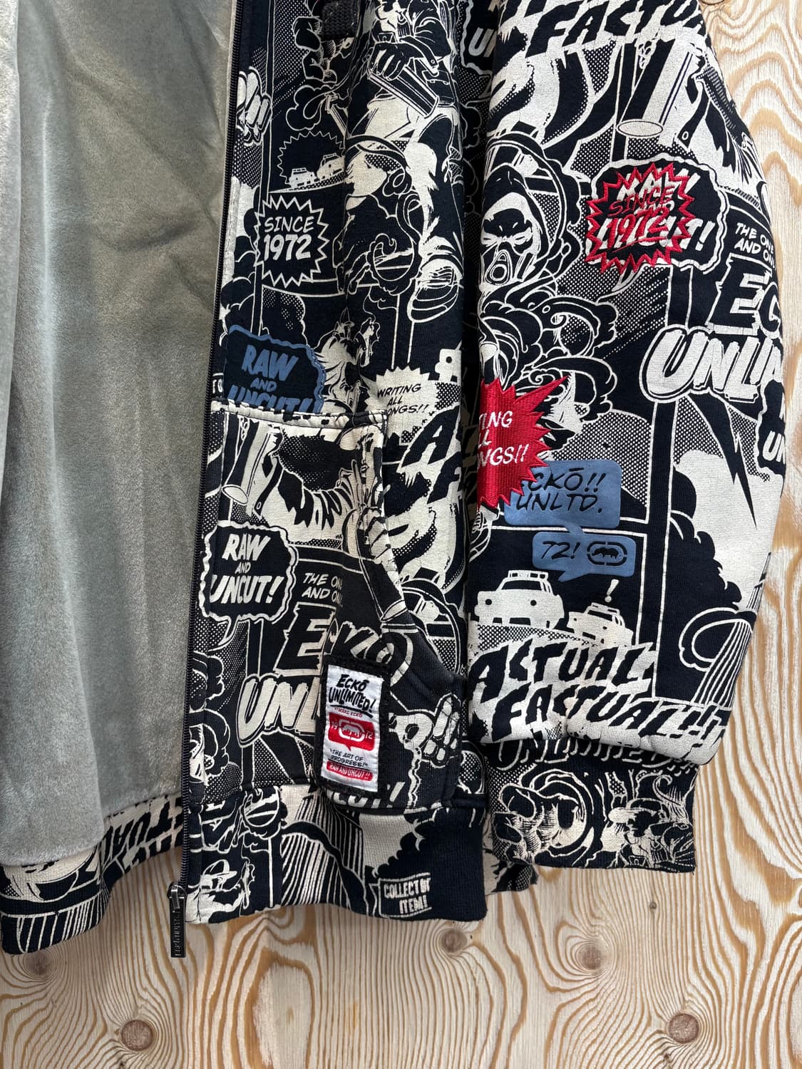 00s 에코 언리미티드 그래픽 후드점퍼 상품이미지5