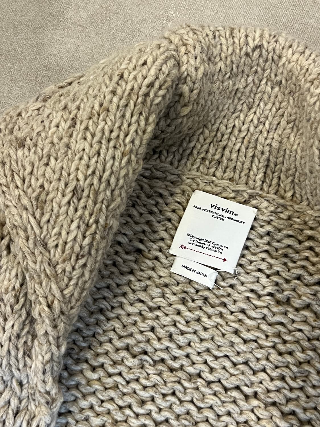 [3] 비즈빔 visvim 코위찬 니트 상품이미지5