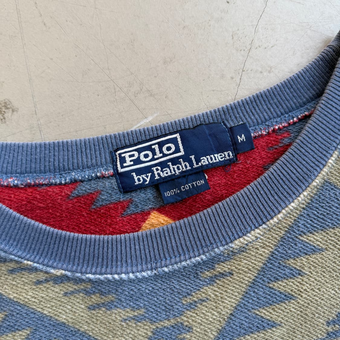 폴로 랄프로렌 아즈텍 인디안 스웻셔츠 상품이미지6