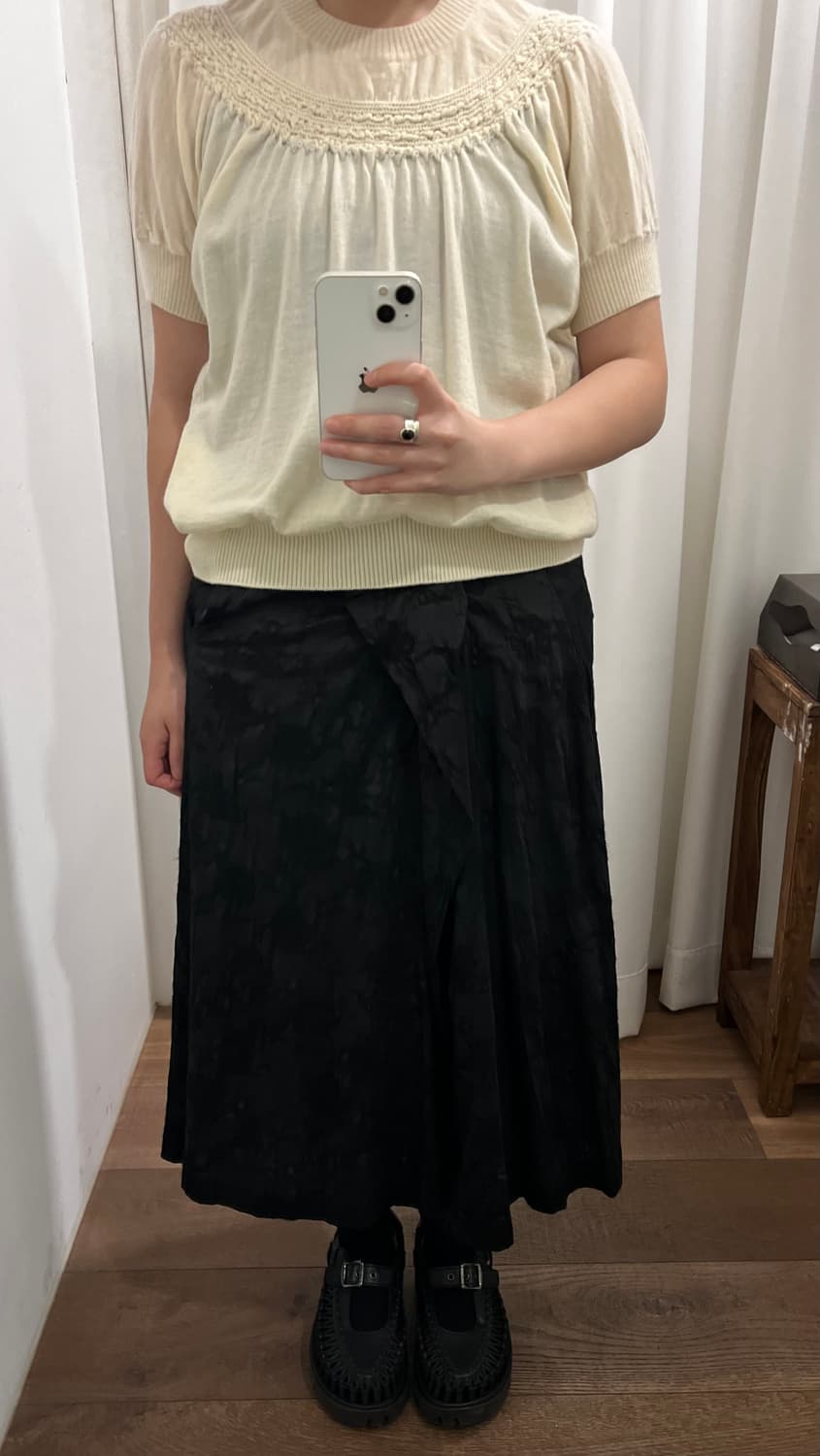 Floral Needlepoint Transformed Skirt  상품이미지2