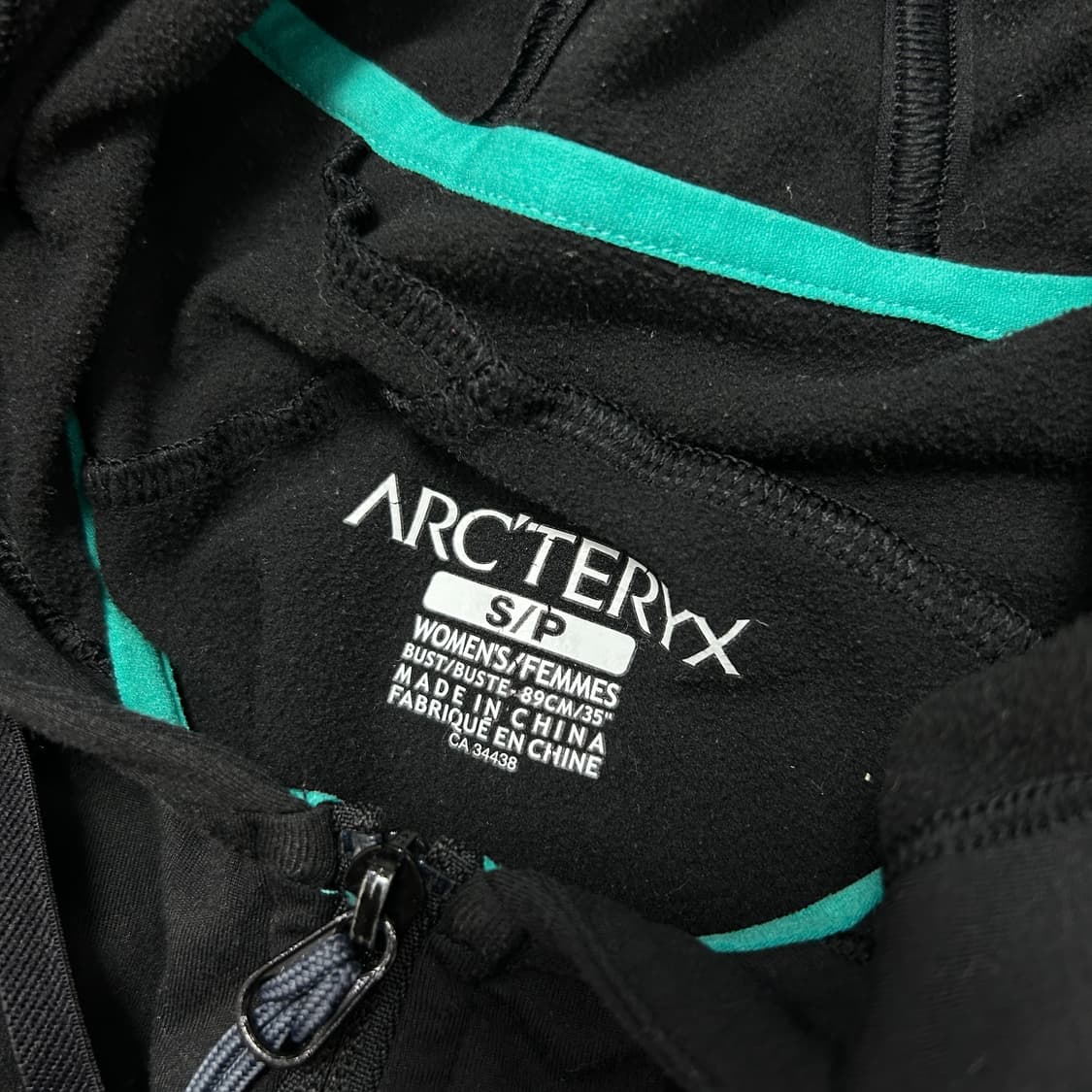 아크테릭스 우먼스 기능성 핑거홀 후드집업(S) 상품이미지3