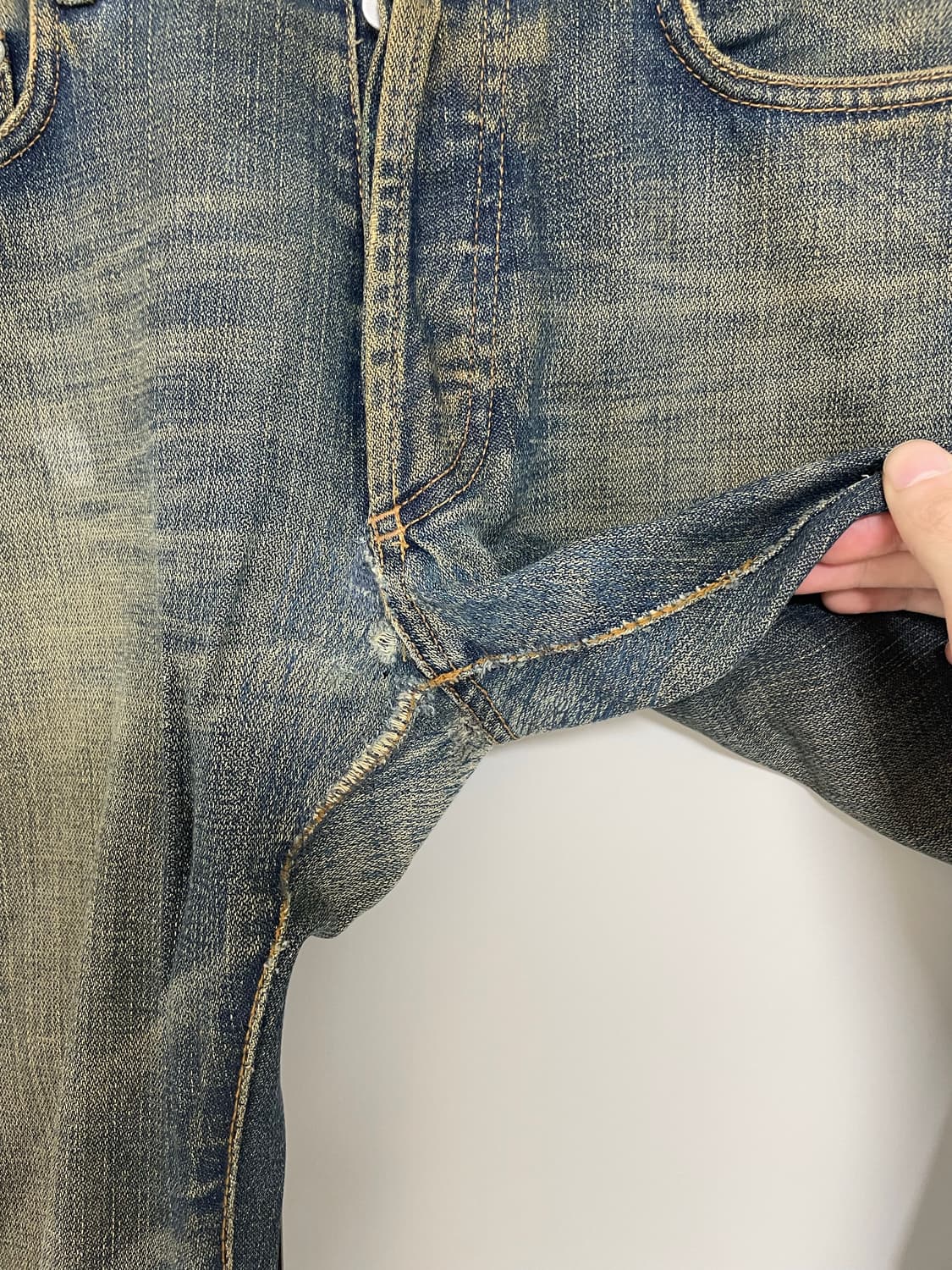 디올옴므 aw04 ‘votc’ rust denim 상품이미지5