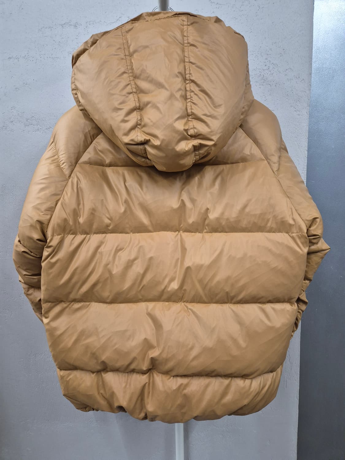 존불 재팬 브라운 다운 패딩 M 카키 상품이미지3