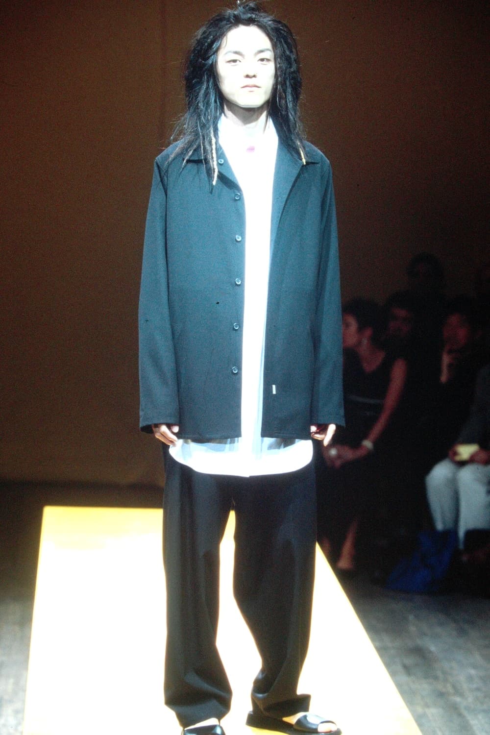 (3)00ss 요지야마모토 뿌르옴므 레드라벨 셔츠 상품이미지1