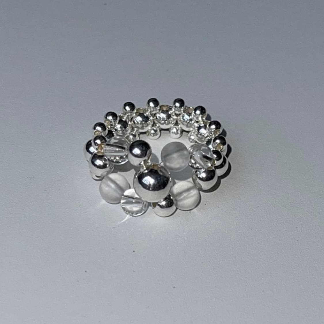 이지띵스 Clear Ball Ring 상품이미지1