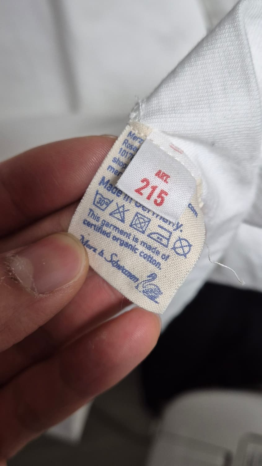 메르츠비슈바넨 215 루프휠 티셔츠 xxl 상품이미지4