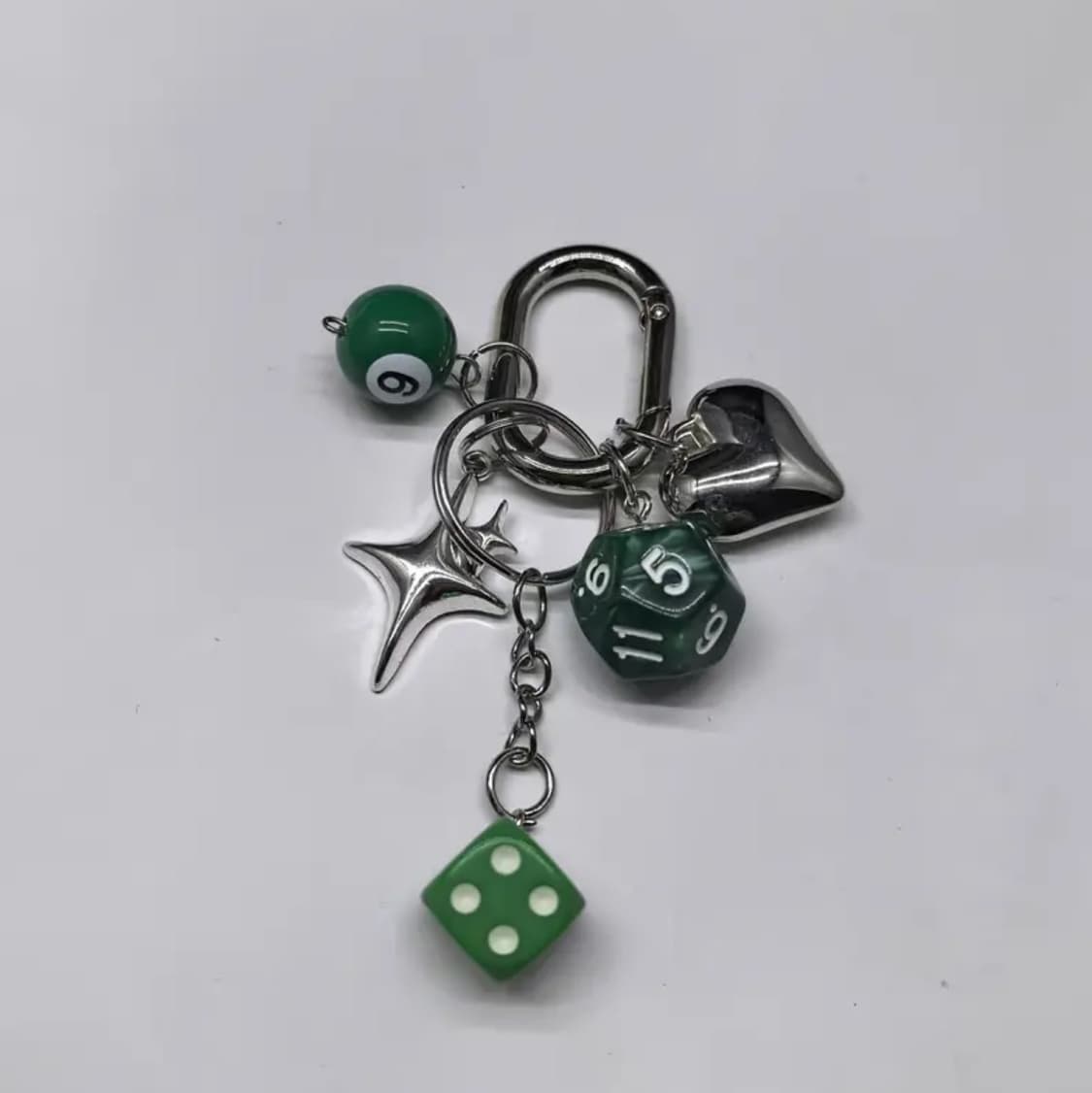 💚그린 주사위 키링💚 상품이미지2