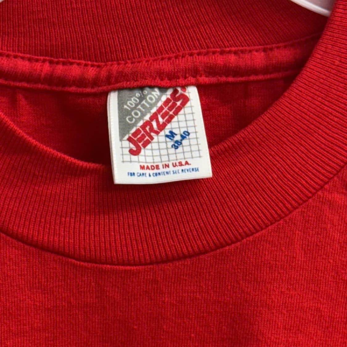 Usa 저지스 프린팅 레드 티셔츠 M 상품이미지2