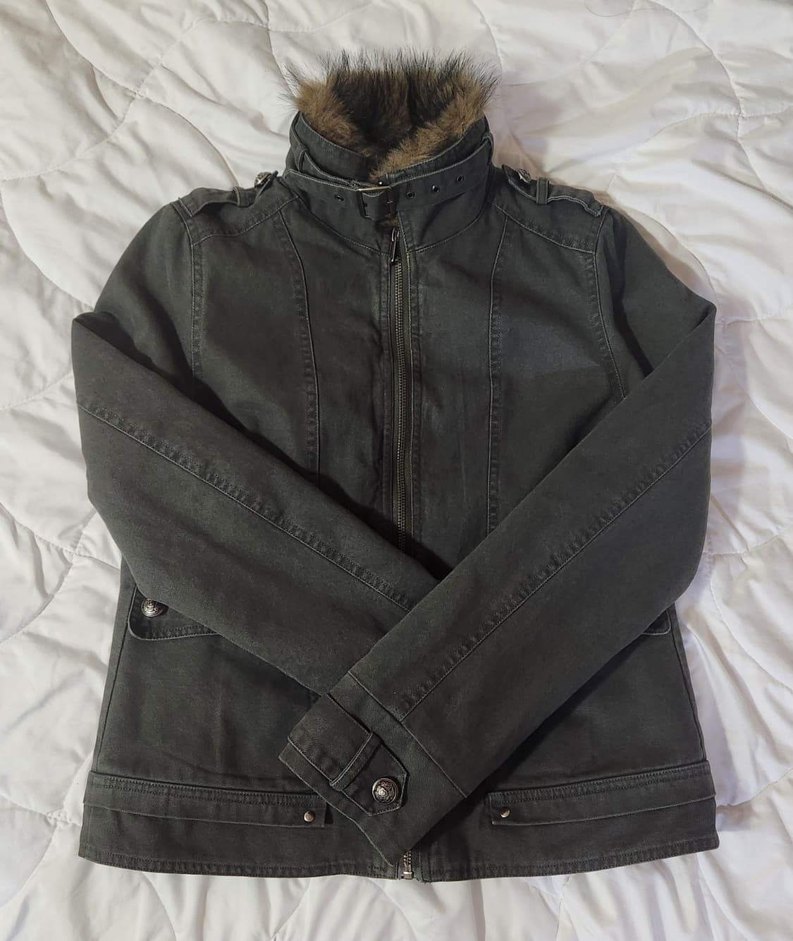 테스트메커니즘 wearandtear자켓 상품이미지2