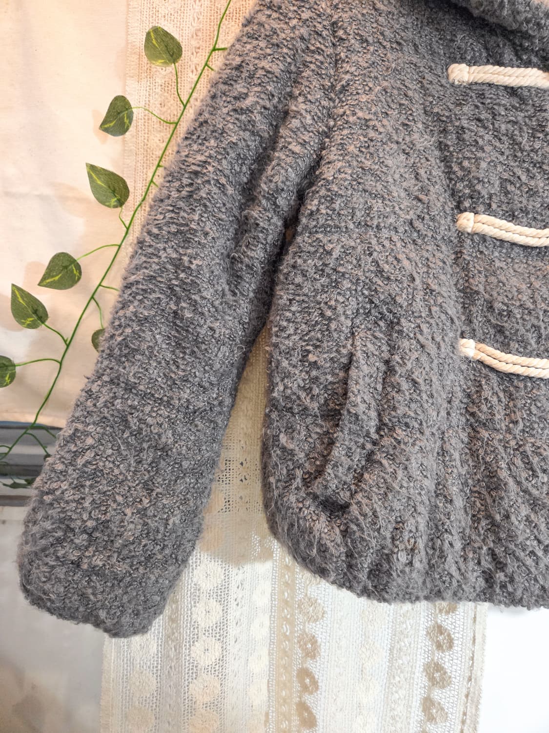 earth music 부클 떡볶이 패딩 상품이미지4